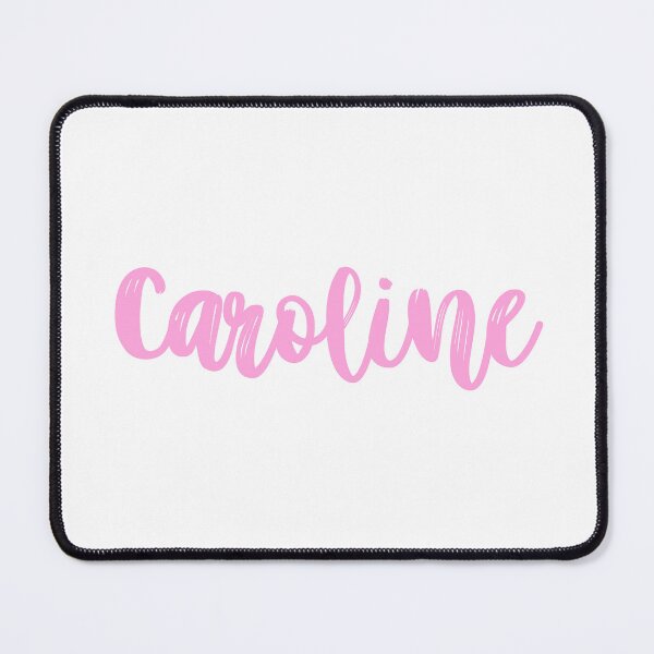 Artikelvorschau, Caroline Name - Pink entworfen und verkauft von moxsto.