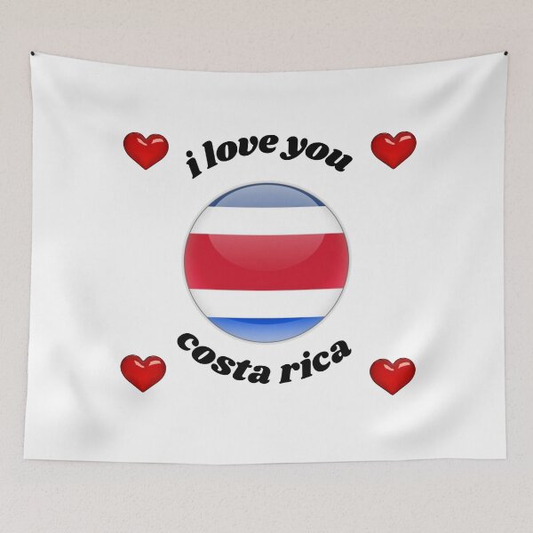 Item preview, flag costa rica designed and sold by CARANIACLS.