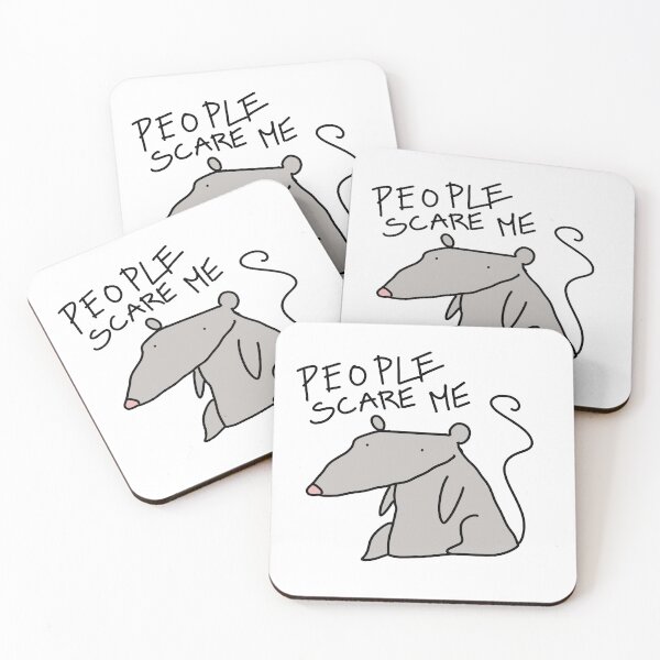 Item preview, People scare me designed and sold by HummingGhost.