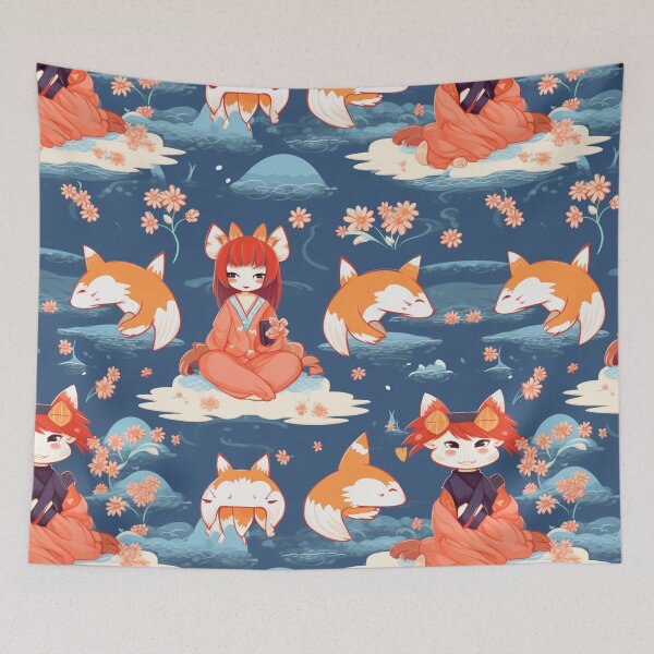 Item preview, Fox Girl Fantasy Delights Infuse Your Life with Magic designed and sold by pavenavach.