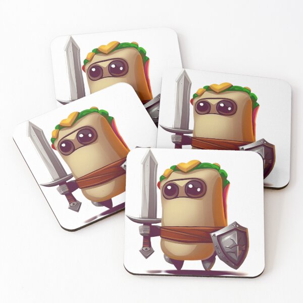 Item preview, Burrito warrior Reginald  designed and sold by ColderDesignLab.