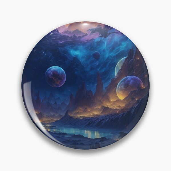 Item preview, Celestial Dreams: Nightscapes of Alien Worlds and Mystical Galaxies designed and sold by irosh madushan.