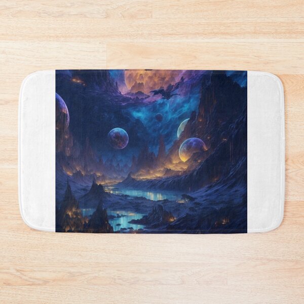 Item preview, Celestial Dreams: Nightscapes of Alien Worlds and Mystical Galaxies designed and sold by irosh madushan.