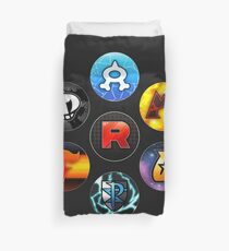 Pokemon Villainous Teams Duvet Cover
