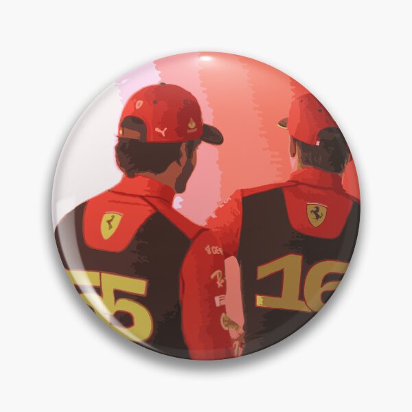 Item preview, Charles Leclerc and Carlos Sainz Scuderia Ferrari designed and sold by cjd1017.