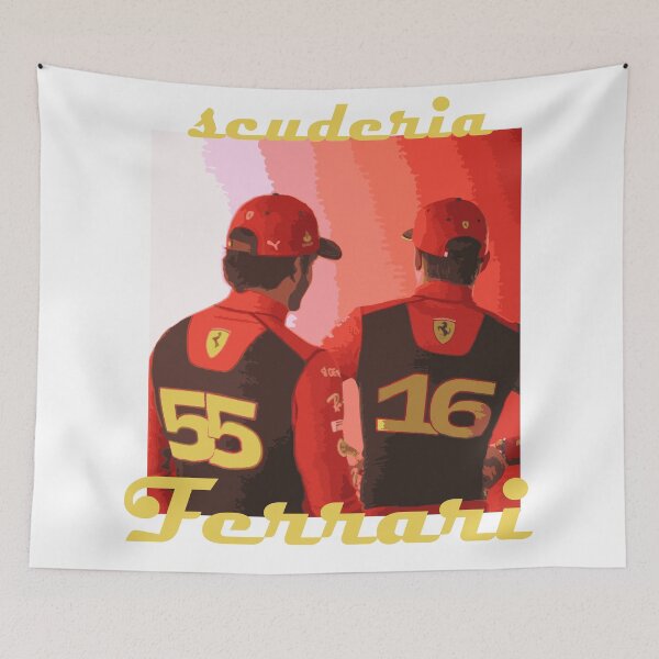 Item preview, Charles Leclerc and Carlos Sainz Scuderia Ferrari designed and sold by cjd1017.