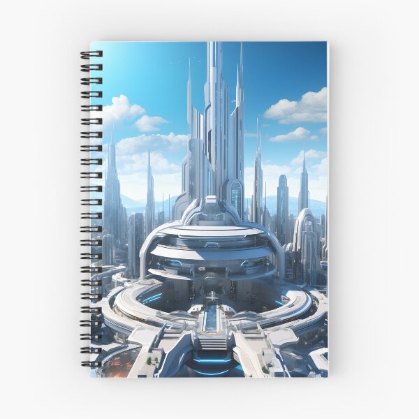 Item preview, Futuristic Dystopian City | Digital Art designed and sold by Shirtastically.
