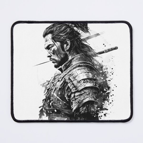Item preview, Samurai Black White Design Japan designed and sold by Tomioka-Art.