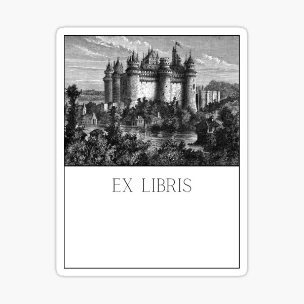 Item preview, Pierrefonds Castle Ex Libris  designed and sold by Roaming  the Greenwood.