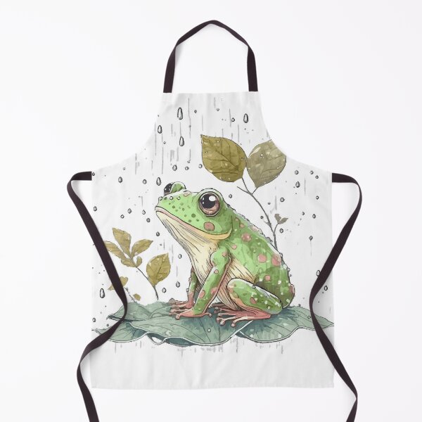 Item preview, Frog Enjoying a Rainy Day designed and sold by astoneif.