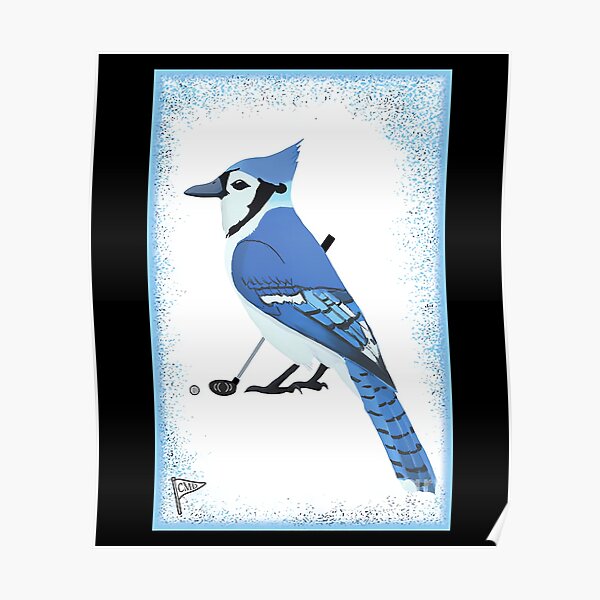 Blue Jay Mascot- School Posters & Banners