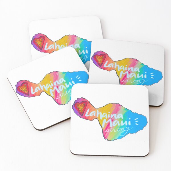 Item preview, Lahaina Maui Strong, vinyl waterproof sticker, water bottle, Hawaii sticker designed and sold by Hoahip.