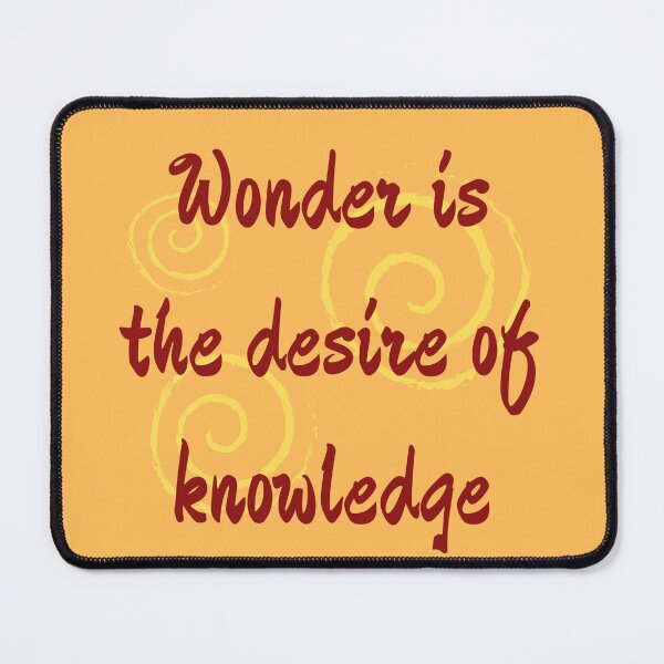Item preview, Wonder Is The Desire Of Knowledge. St Thomas Aquinas Quote designed and sold by Rebel-Design.