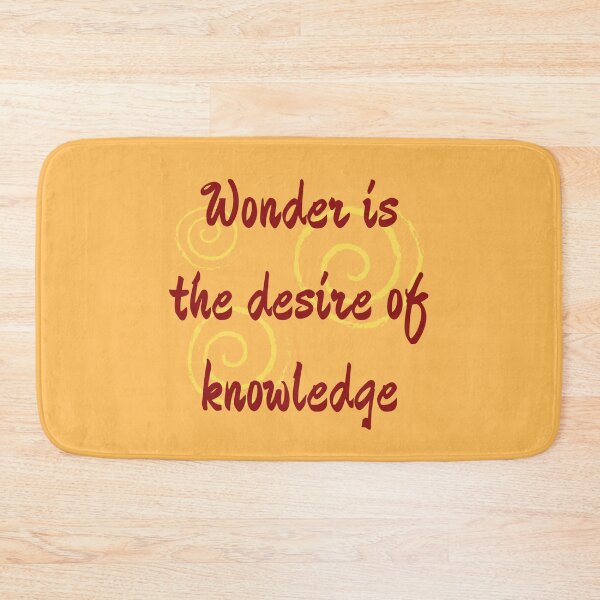 Item preview, Wonder Is The Desire Of Knowledge. St Thomas Aquinas Quote designed and sold by Rebel-Design.