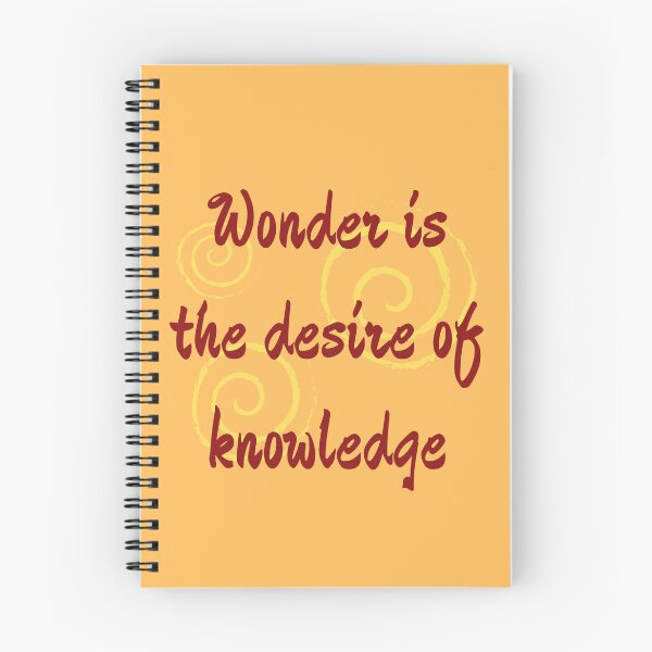 Item preview, Wonder Is The Desire Of Knowledge. St Thomas Aquinas Quote designed and sold by Rebel-Design.