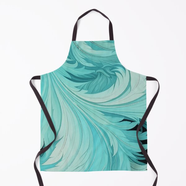 Item preview, Jade Feather Boa Pattern Design designed and sold by Blue-Banana.
