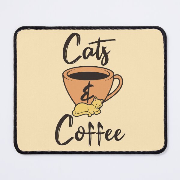 Item preview, Cats and Coffee. Cute Cat Coffee designed and sold by PMCreative.