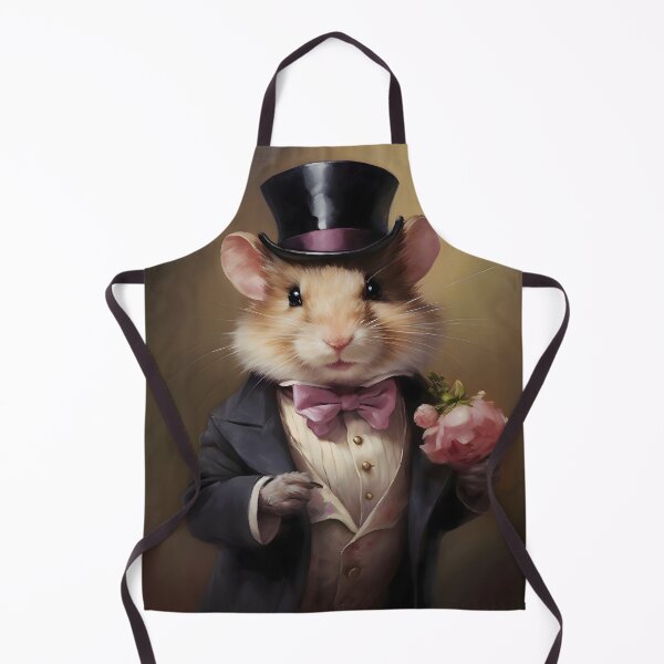 Item preview, Hamster Portrait Dapper Animal Art designed and sold by ConfettiSkyArt.