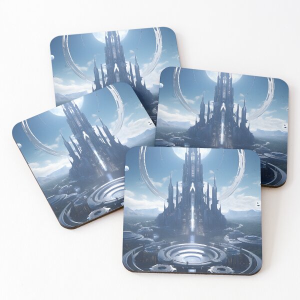 Item preview, Interstellar Dreamscape | Digital Art Print designed and sold by Shirtastically.