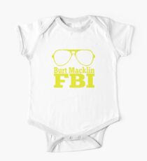 Burt Macklin Parks And Rec One Piece - Short Sleeve