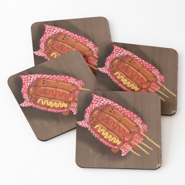 Item preview, Cat Corn Dogs designed and sold by Charlie-Curio.