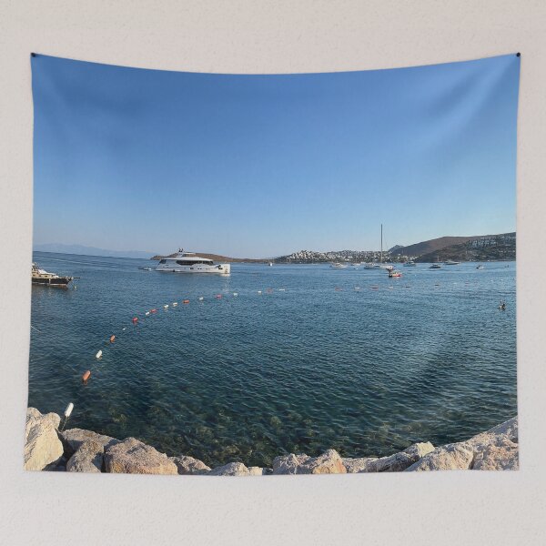 Aperçu de l'œuvre Panorama de la mer de Bodrum Turquie créée et vendue par Londonimages.