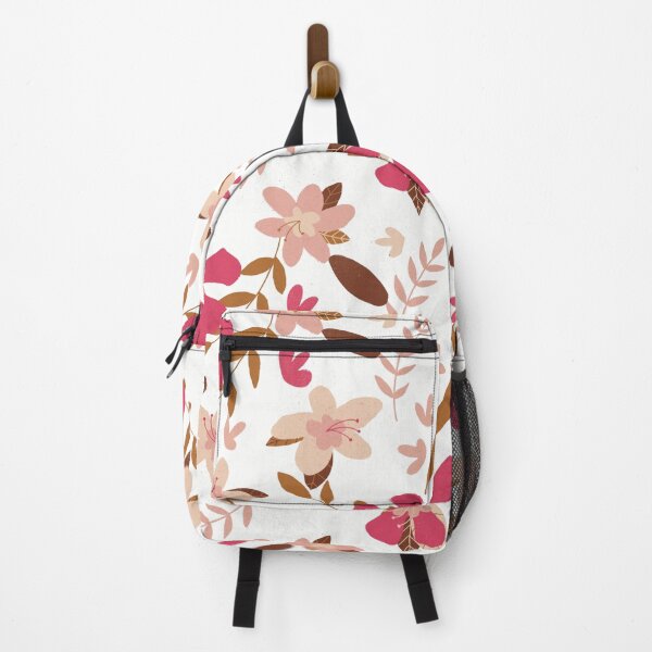 Item preview, Pink and Brown Flower Pattern designed and sold by Audreyzwar.