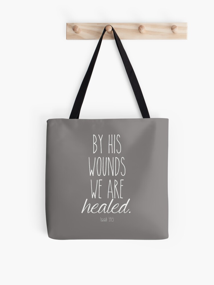His Wounds Tote Bag His Wounds Tote Bag
