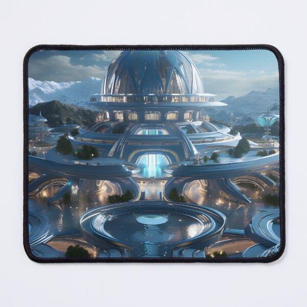 Item preview, Interstellar Habitat | Digital Art Print designed and sold by Shirtastically.