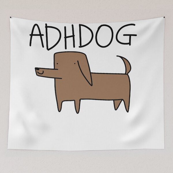 Item preview, Adhdog designed and sold by HummingGhost.