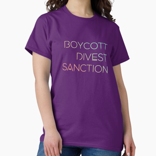 Item preview, Boycott Divest Sanction designed and sold by pommunist.