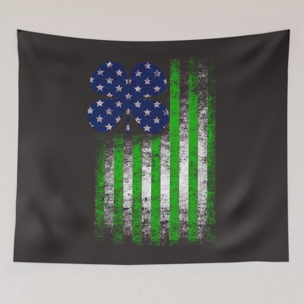 Item preview, Irish American USA flag designed and sold by hishamtouati.