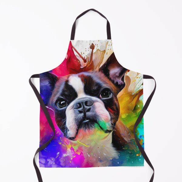 Item preview, Boston Terrier Splash Art designed and sold by The Digital Compass.