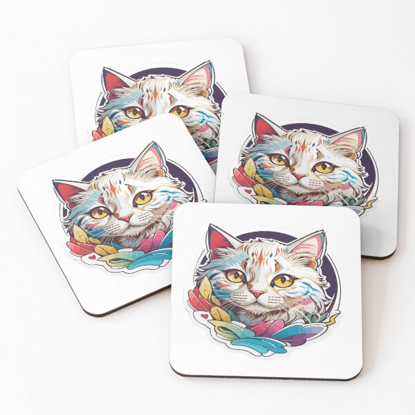 Item preview, Peeking Cat  designed and sold by Anna-Kik.
