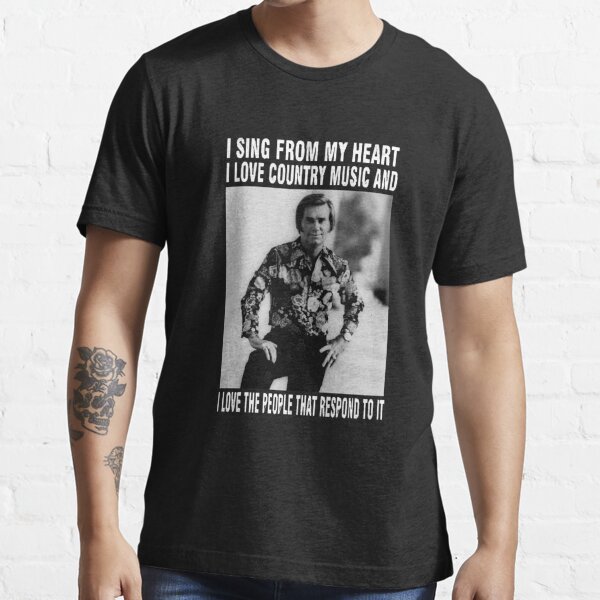 George Jones Comfort T-shirt - Designed by Simo