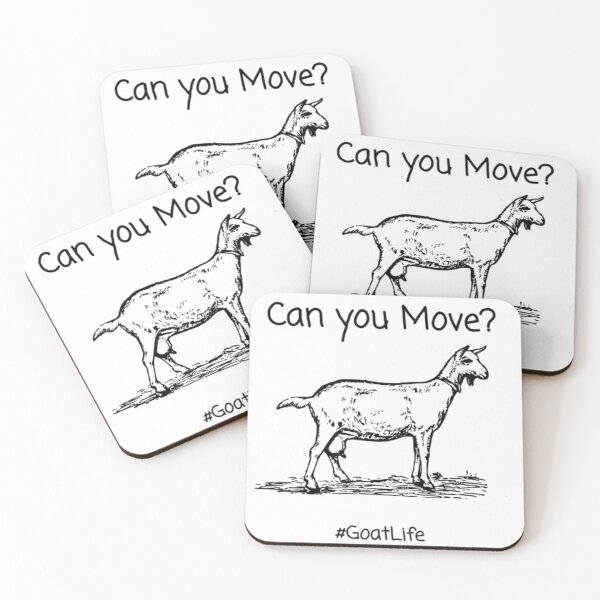 Item preview, Goat, Move! designed and sold by MissLadyGraves.
