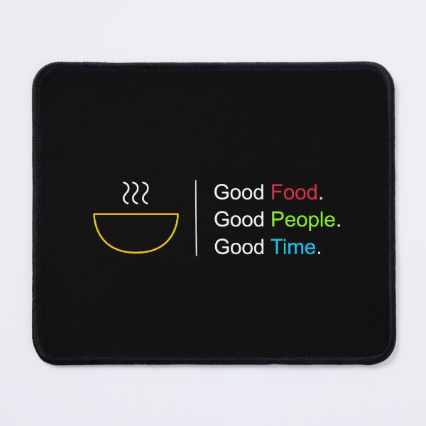 Item preview, Good Food, Good People, Good Time designed and sold by IDEZIGN2017.