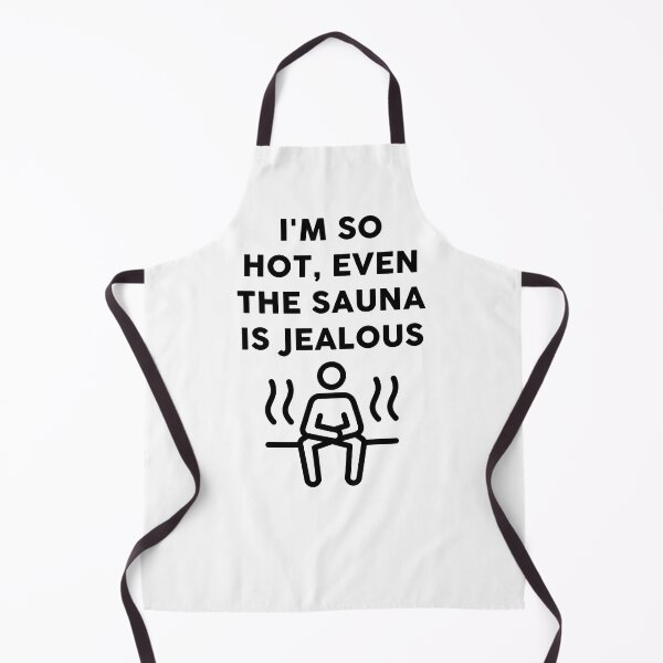 Item preview, I'm so hot, even the sauna is jealous sign designed and sold by JaneDesignsForU.