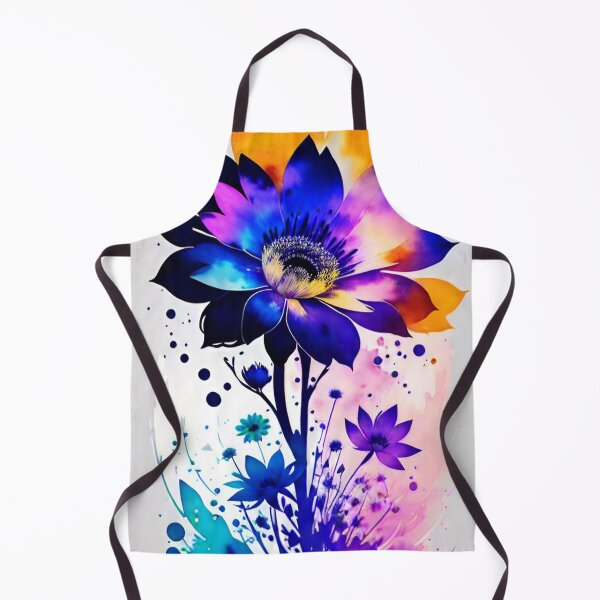 Artikelvorschau, Dynamische blaue Blüte mit lebendigem Kern entworfen und verkauft von Simple-Art-work.