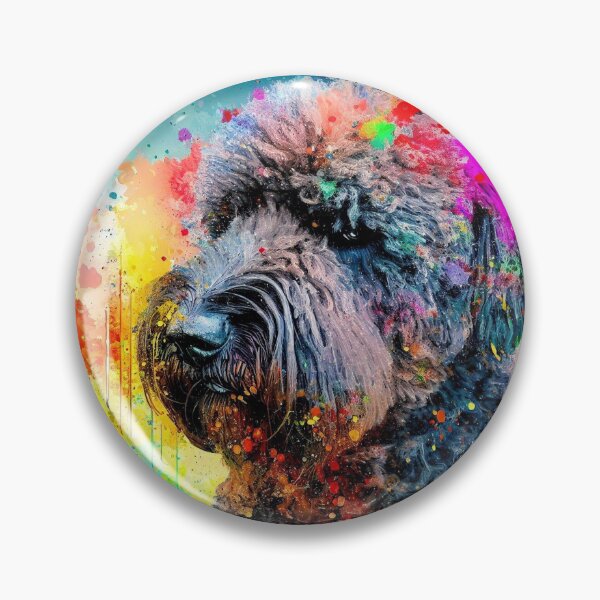 Item preview, Bouvier des Flandres Splash Art designed and sold by The Digital Compass.