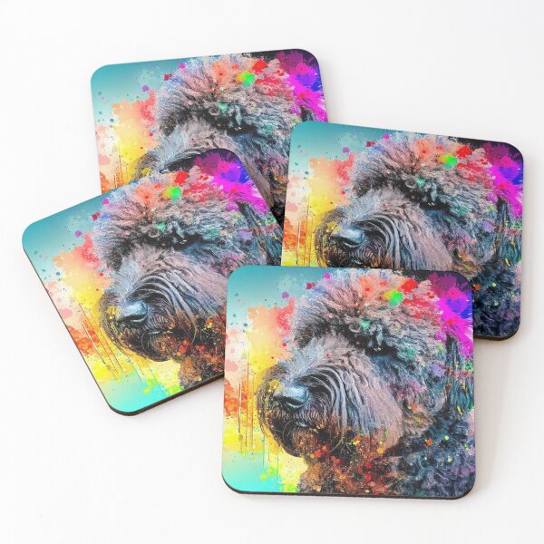 Item preview, Bouvier des Flandres Splash Art designed and sold by The Digital Compass.