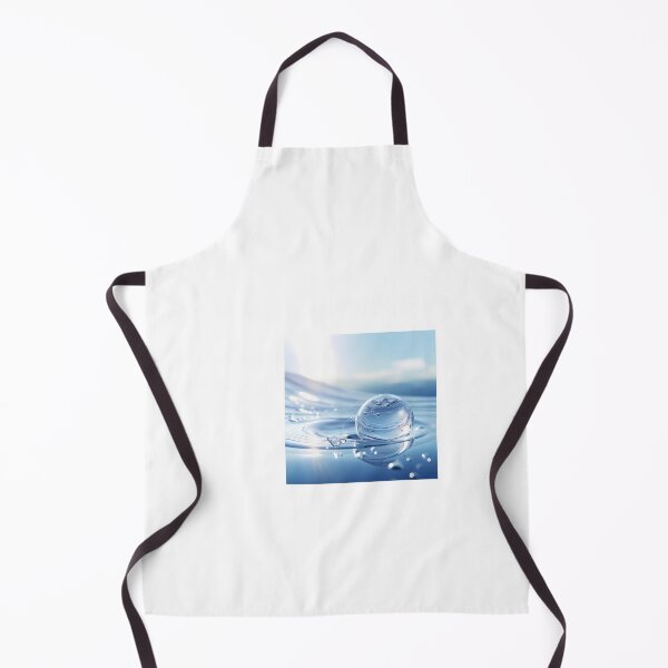 Item preview, a drop of water floating on top of a body of water designed and sold by Dark Fantasy Store.
