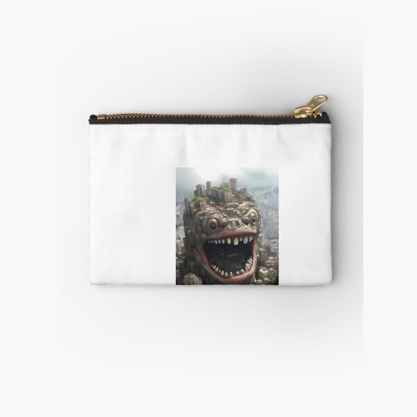 Item preview, a giant monster head in the middle of a city designed and sold by Dark Fantasy Store.