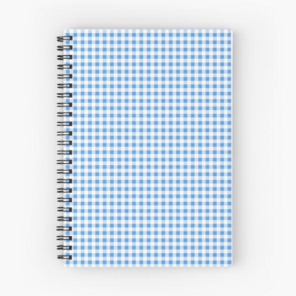 Item preview, Light blue gingham plaid country checkered pattern  designed and sold by Inktown.