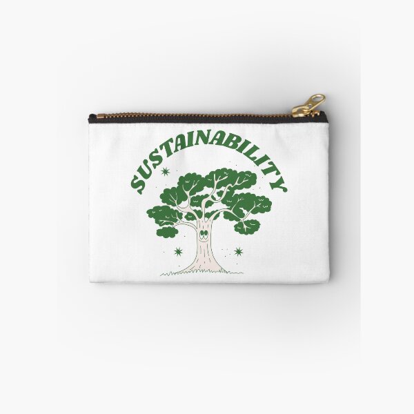 Item preview, Sustainability - Large Tree With Branches And Leaves Smiles And Looks Up designed and sold by pixelplaza.