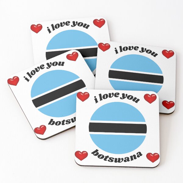 Item preview, botswana flag designed and sold by CARANIACLS.
