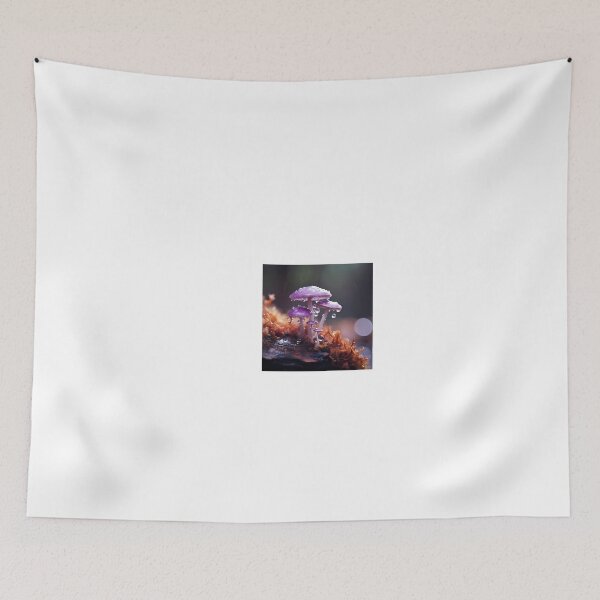 Item preview, a group of purple mushrooms sitting on top of a moss covered ground designed and sold by Dark Fantasy Store.