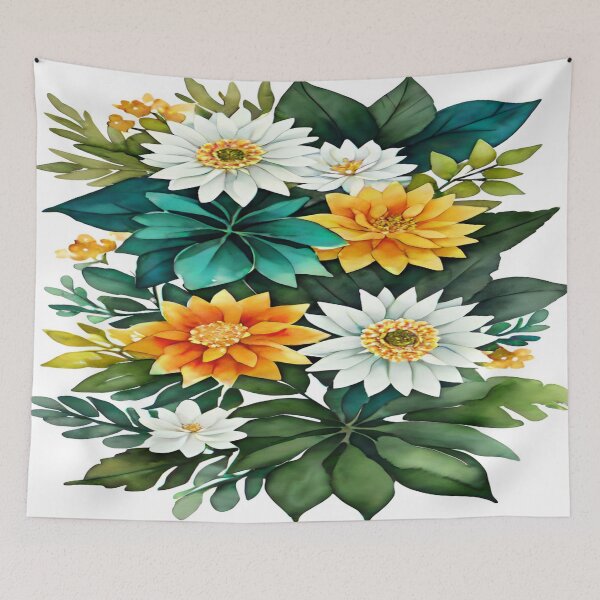 Item preview, Bouquet of Flowers and Radiant Colors designed and sold by Simple-Art-work.
