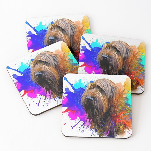 Item preview, Briard Splash Art designed and sold by The Digital Compass.