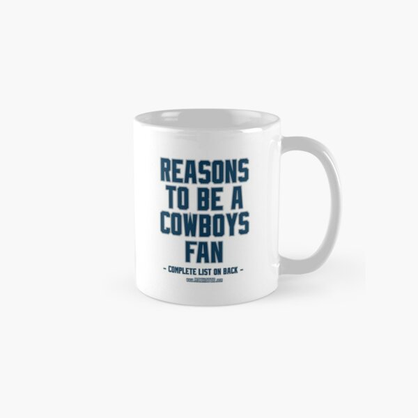Dallas Football Mug, Unique Gift for Dallas Cowboys Biggest Sports Fans,  Nfl American Football Super Bowl Coffee or Tea Cup 